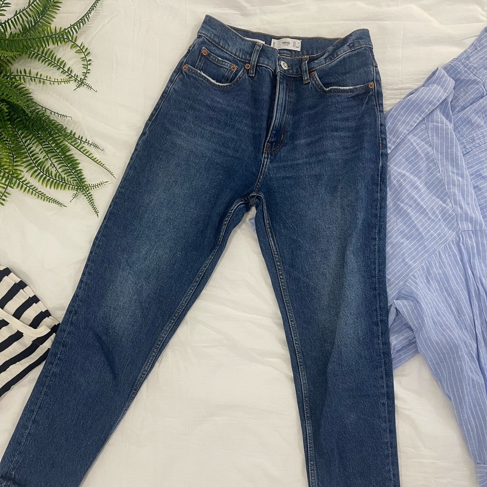 Mango | MNG Denim | Dark Blue Mom Jean